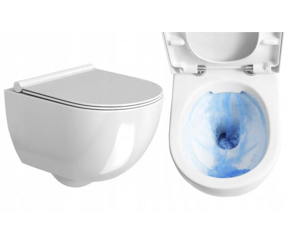 

Унитаз Rea CARTER RIMLESS + крышка (REA-C1450)