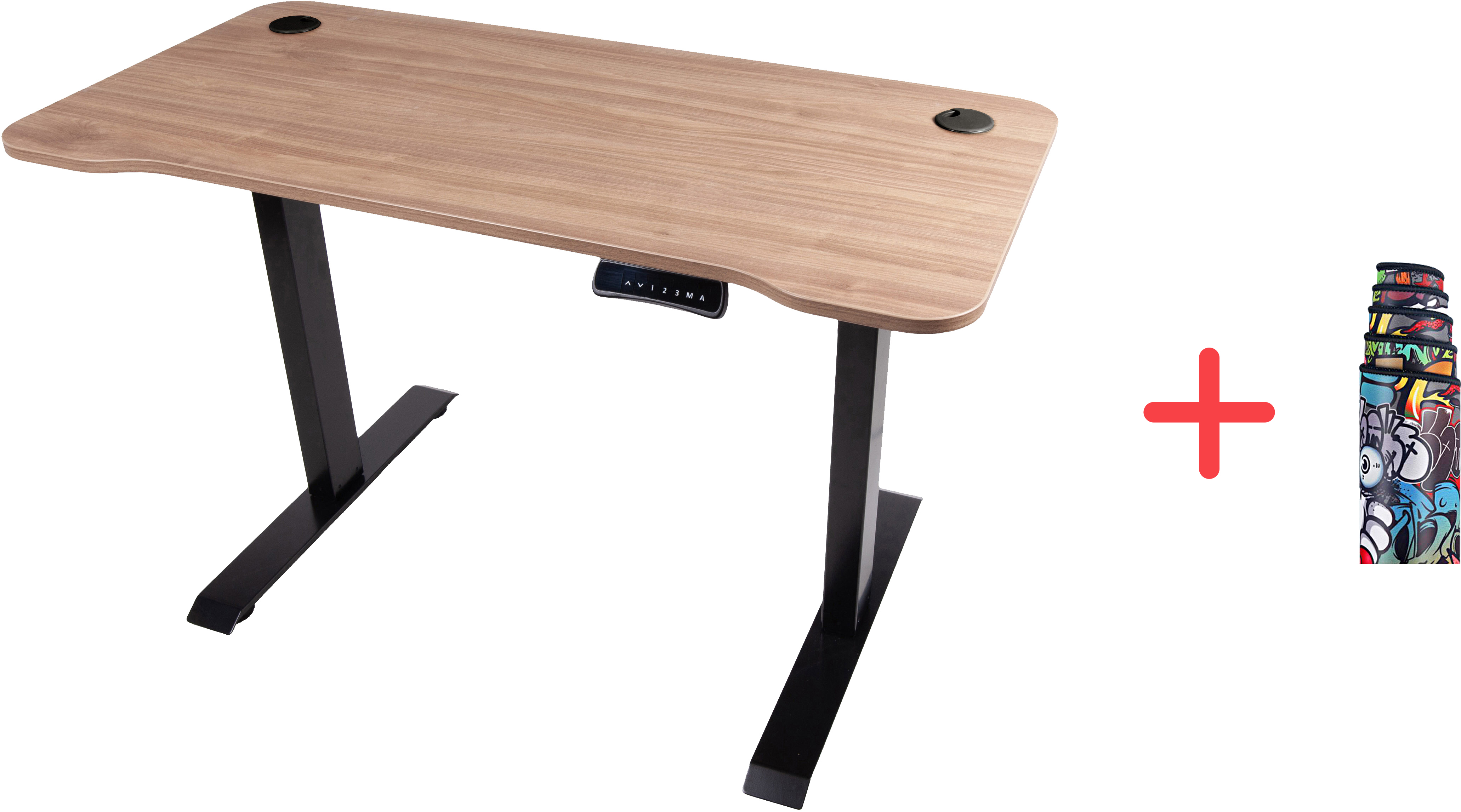 

Регулируемый стол Barsky StandUp Memory Electric 1200 x 600 мм Орех светлый (BSU_el-11)