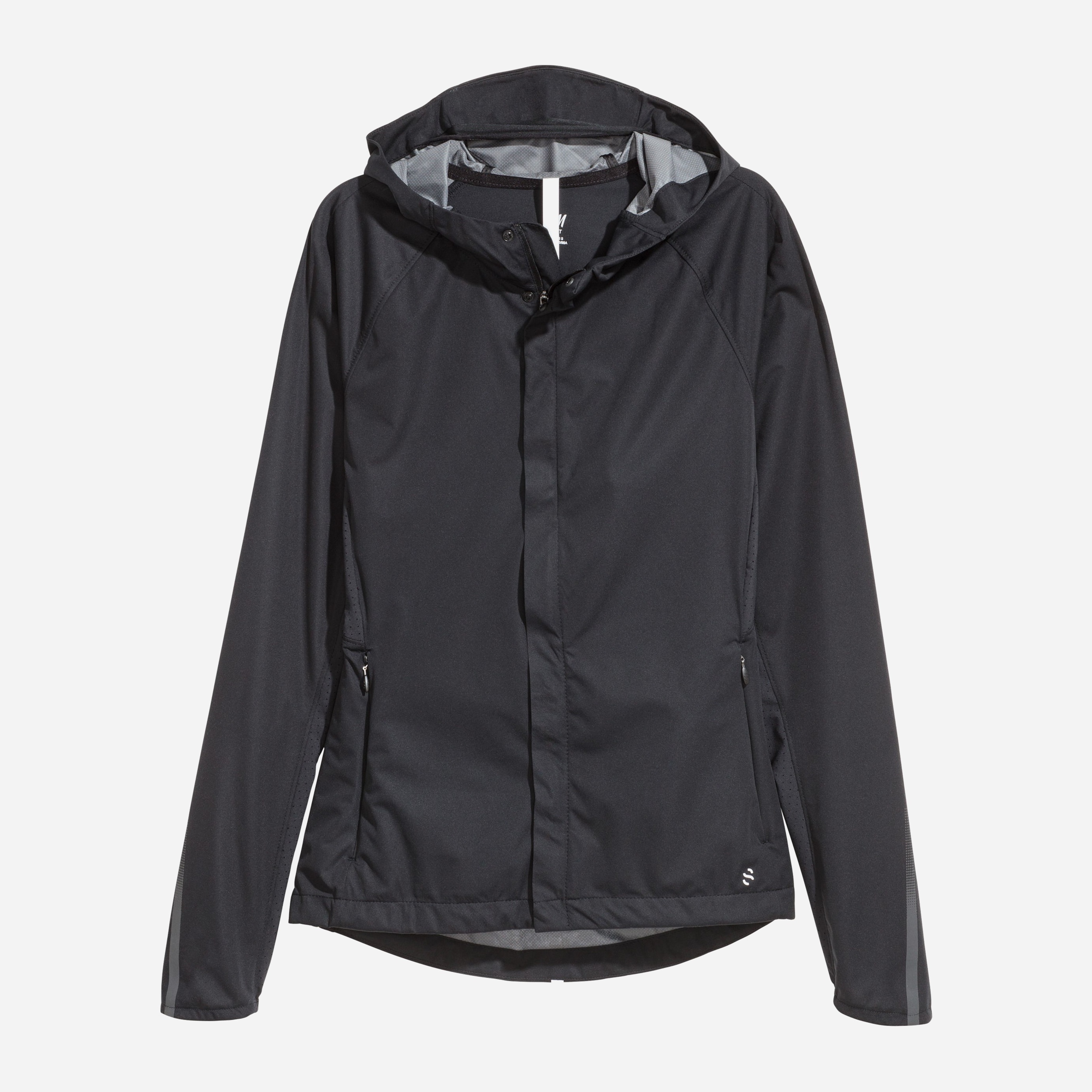 

Ветровка H&M 4986196-AAAD S Черная
