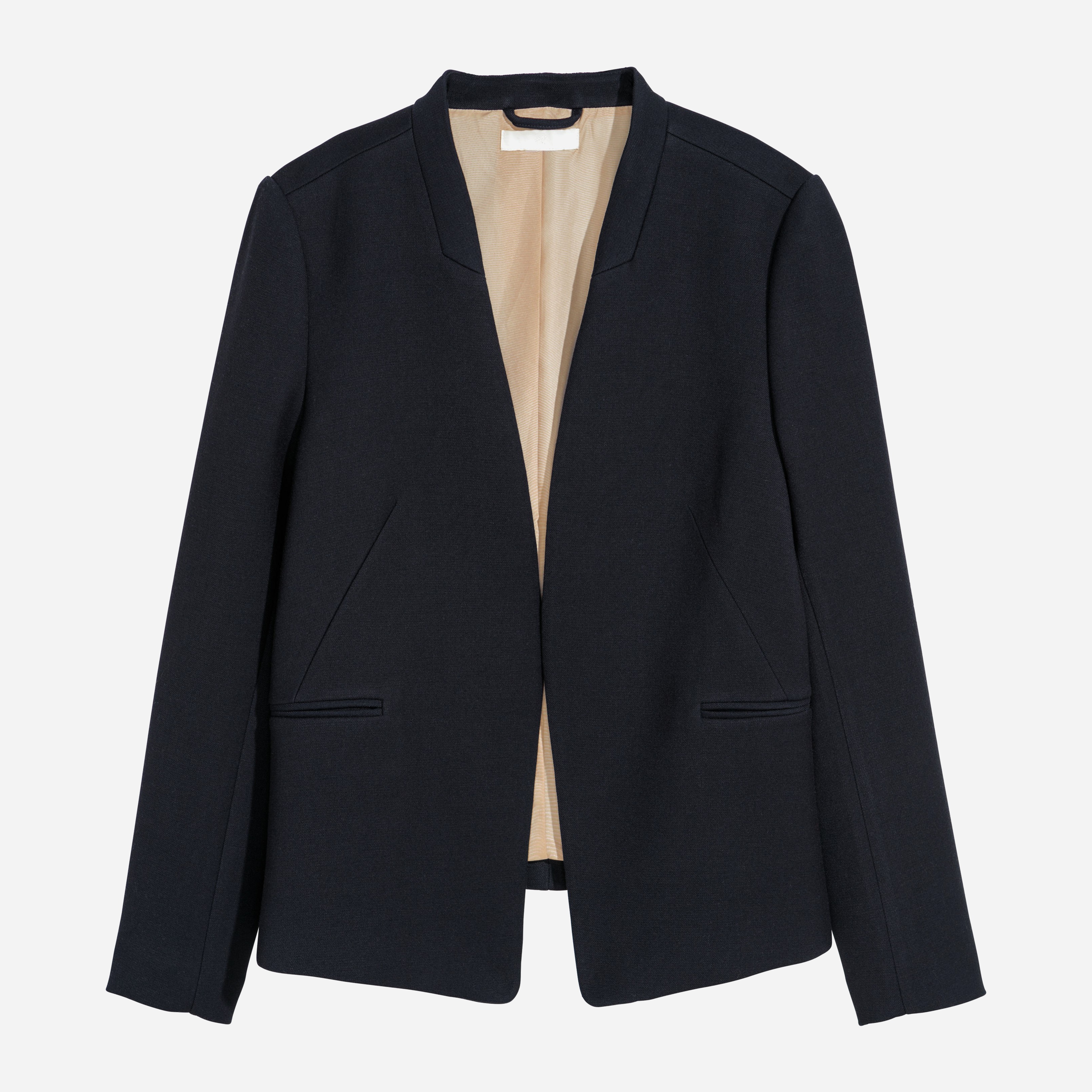 

Жакет H&M 5518216-AAQJ 40 Темно-синий