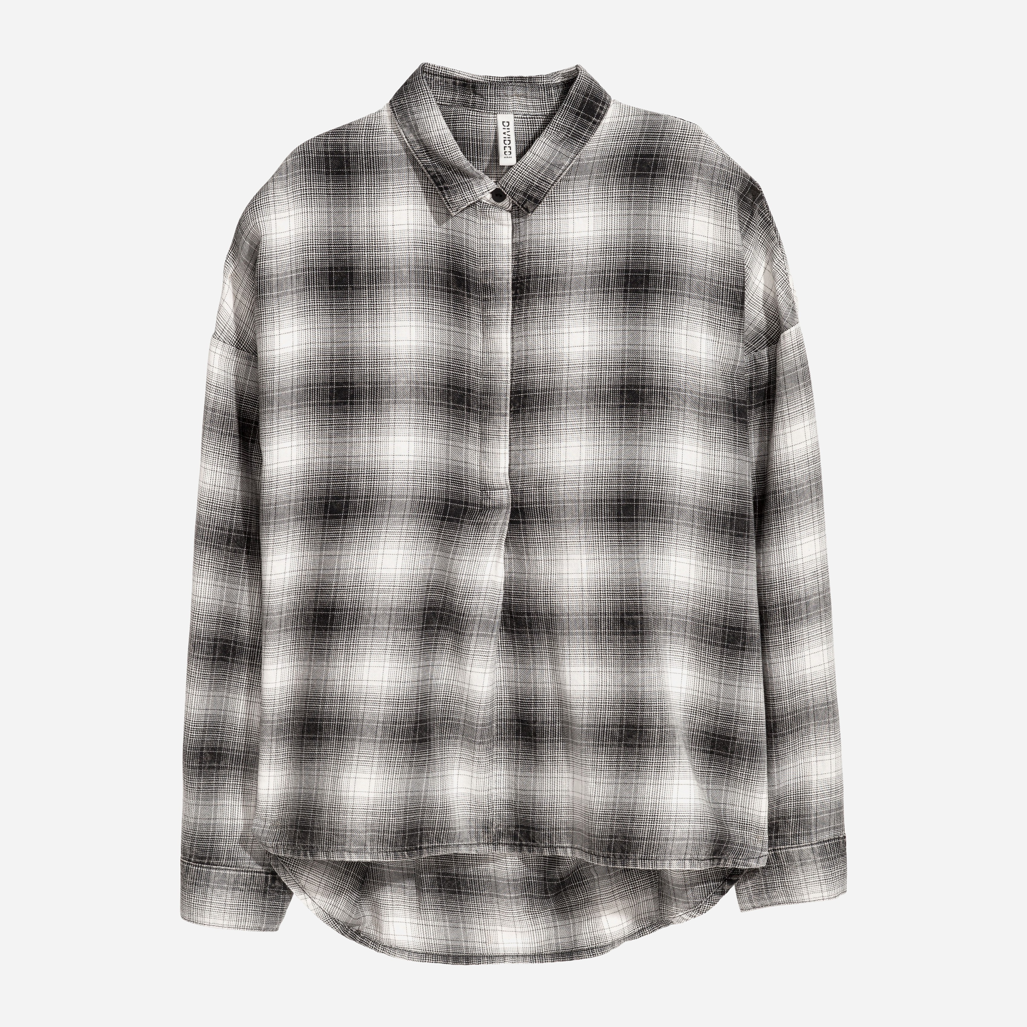 

Рубашка H&M 5353886-ADHA 32 Черная с белым