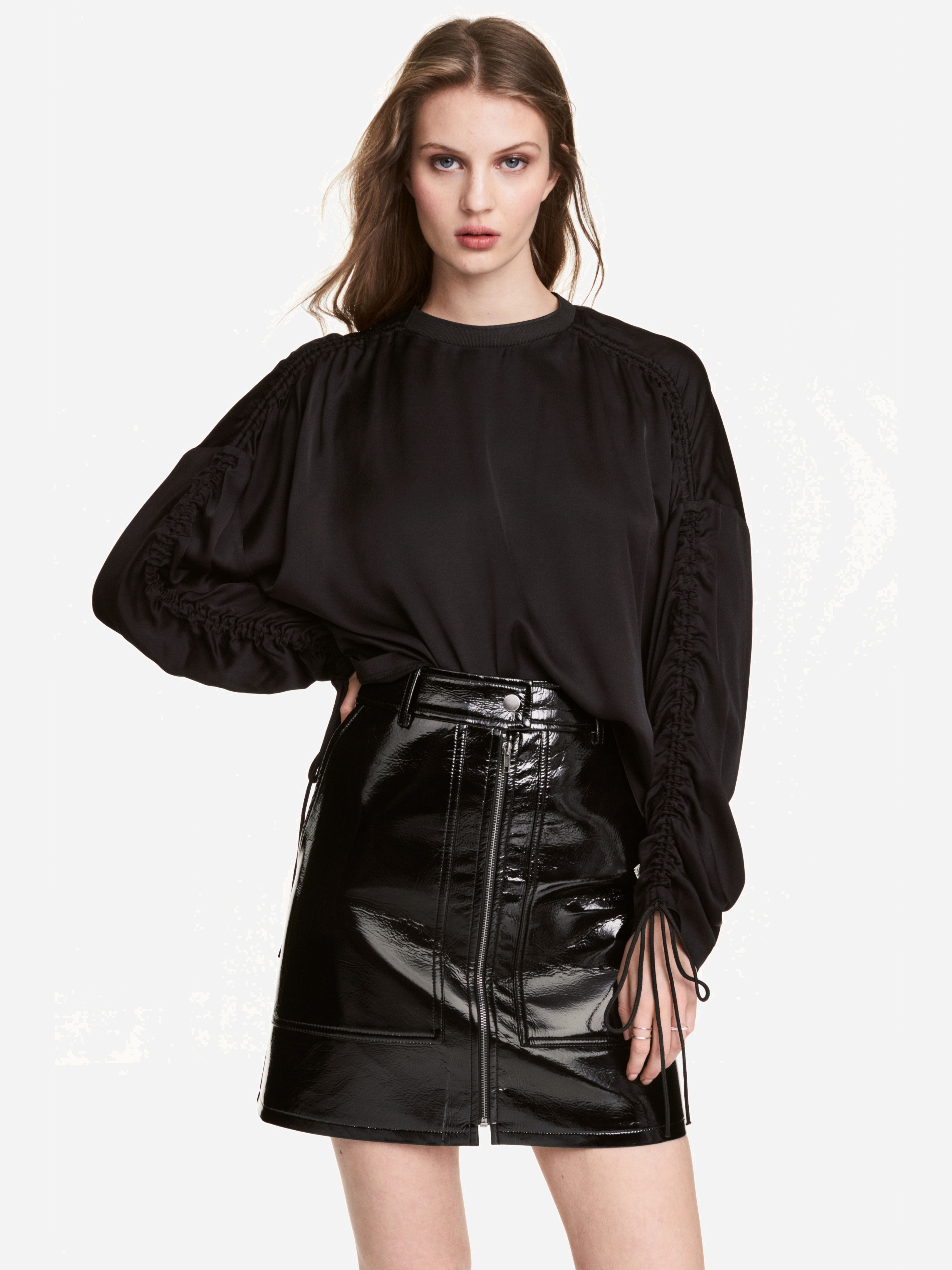

Блузка H&M 4828145-AAAD 42 Черная