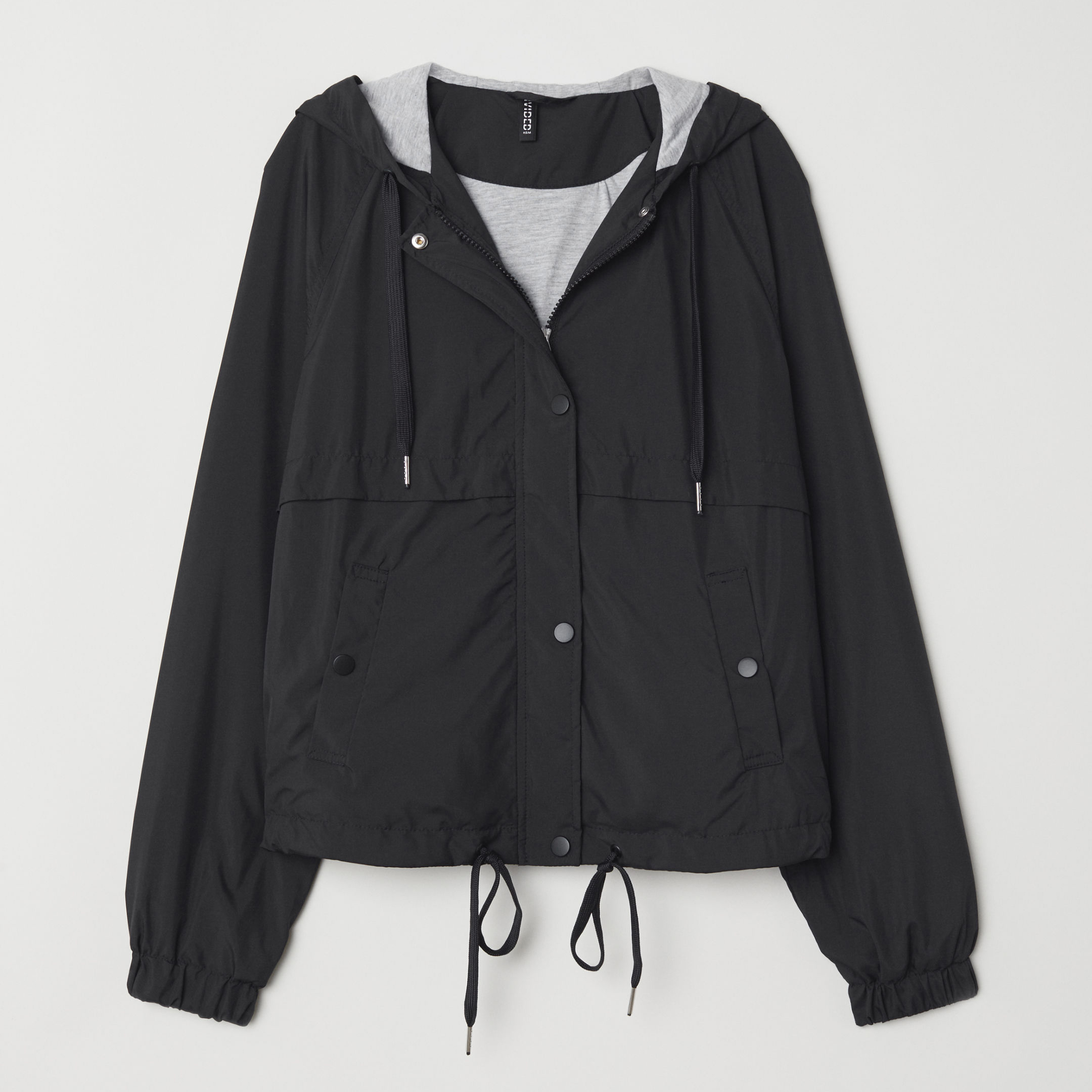 

Ветровка H&M 5559907-AAAD 32 Черная