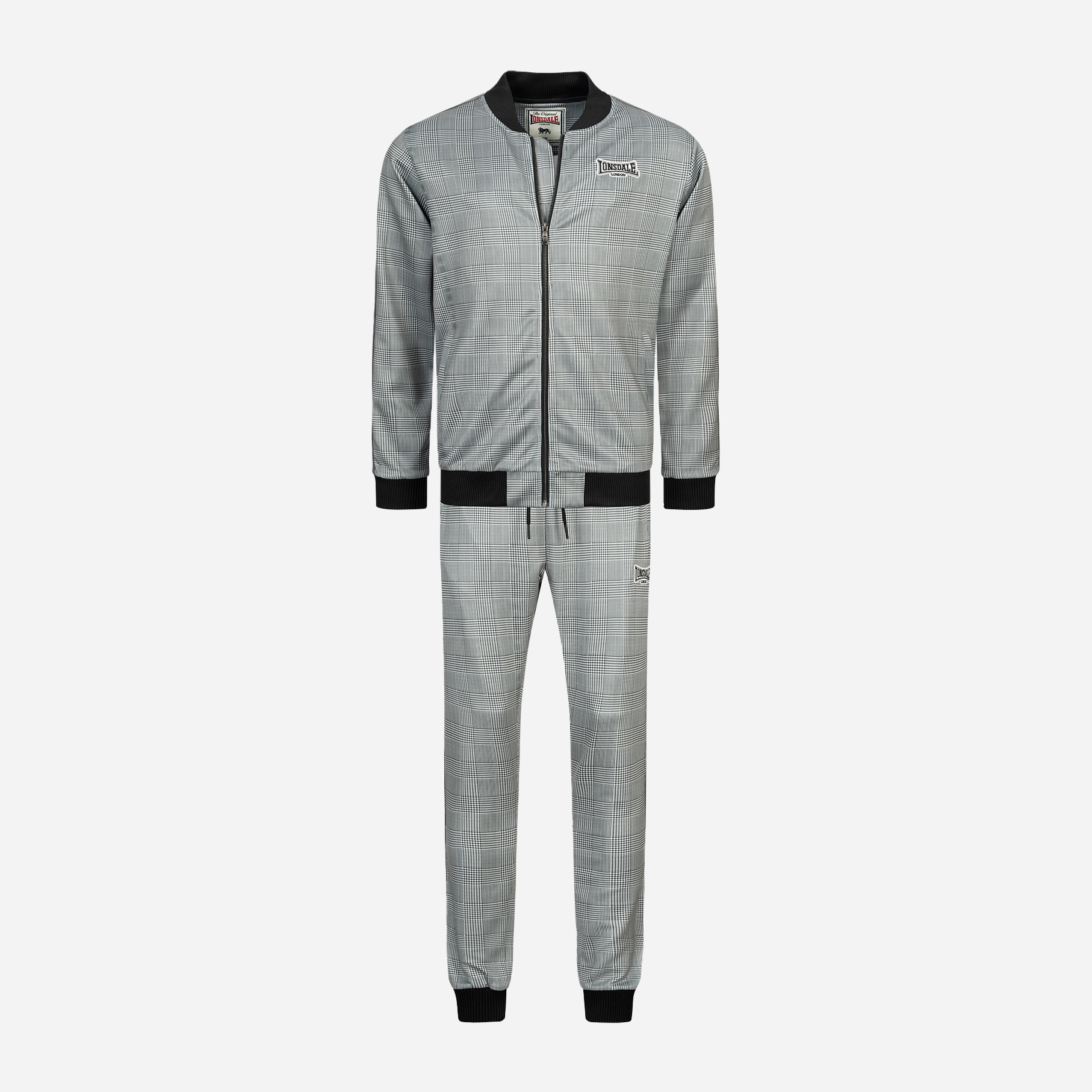

Спортивный костюм Lonsdale Bilsington 117115-8167 XL Black/White/Grey