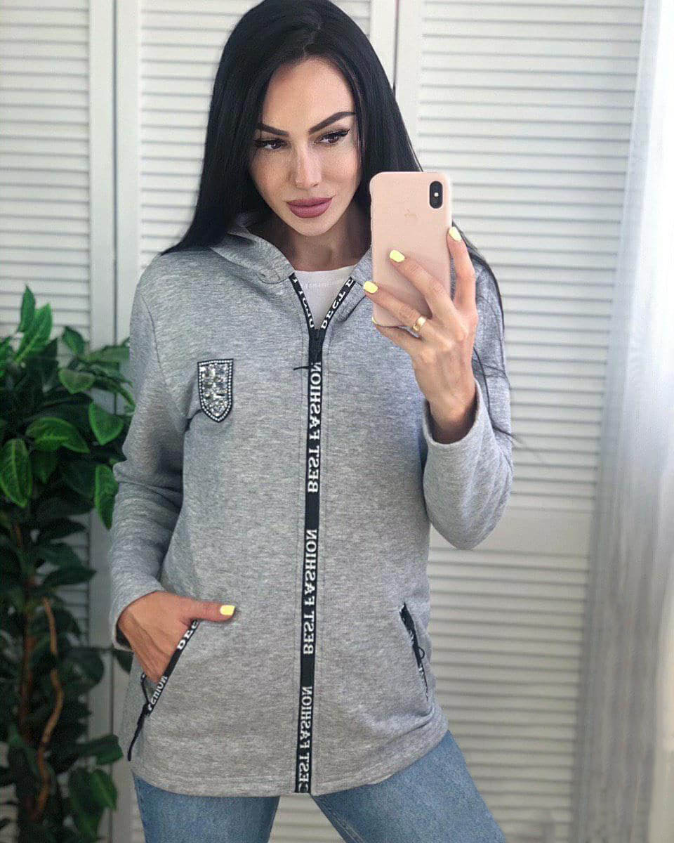 

Fashions • Кардиган Оливия Fashions 50 серый (1452)