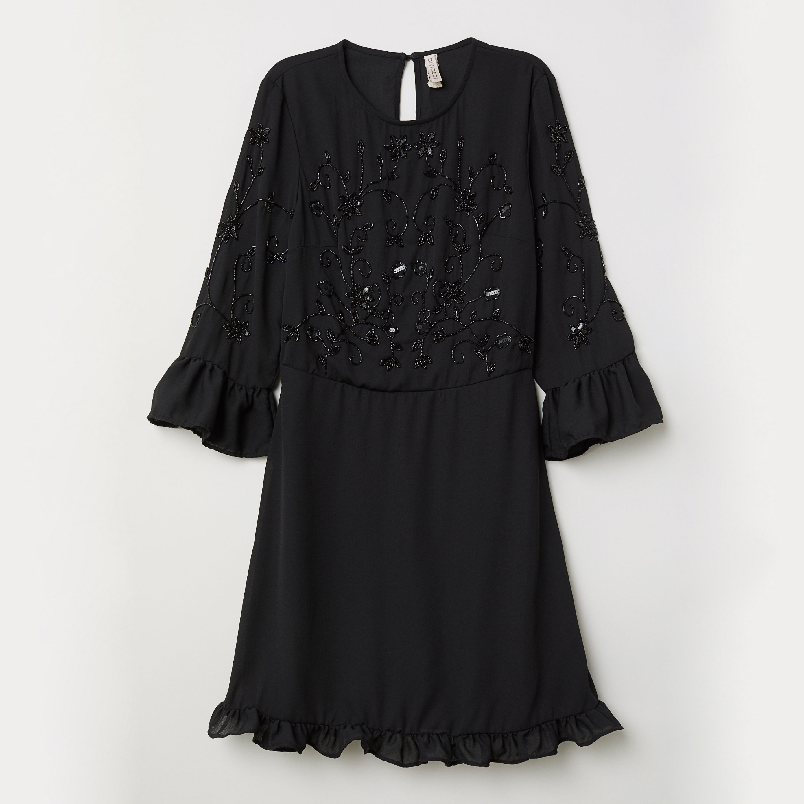 

Платье H&M 6631458-ADMZ 44 Черное