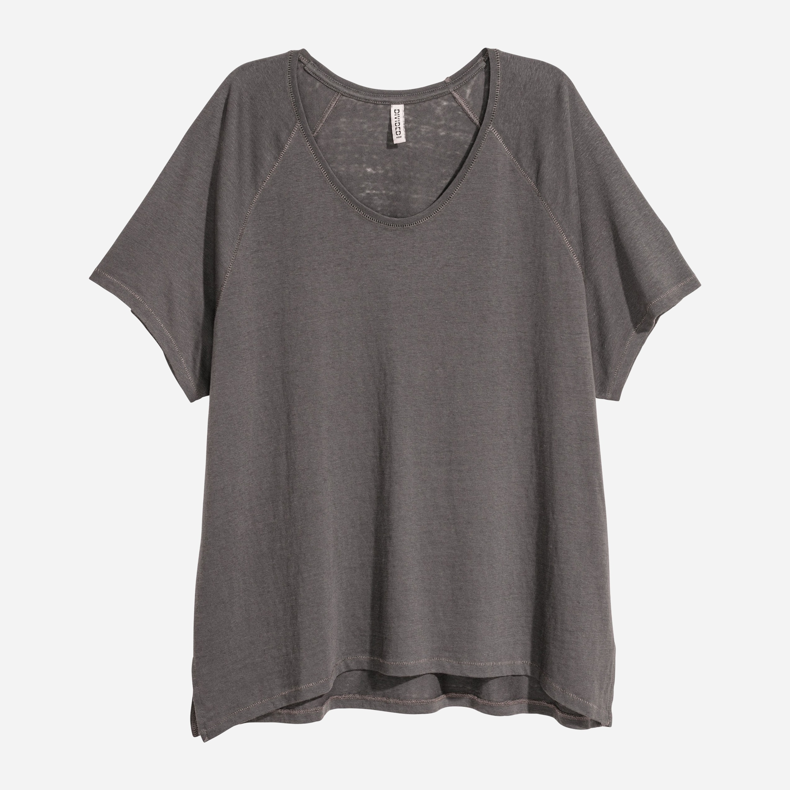 

Футболка H&M 5614037-ACXW XS Темно-серая