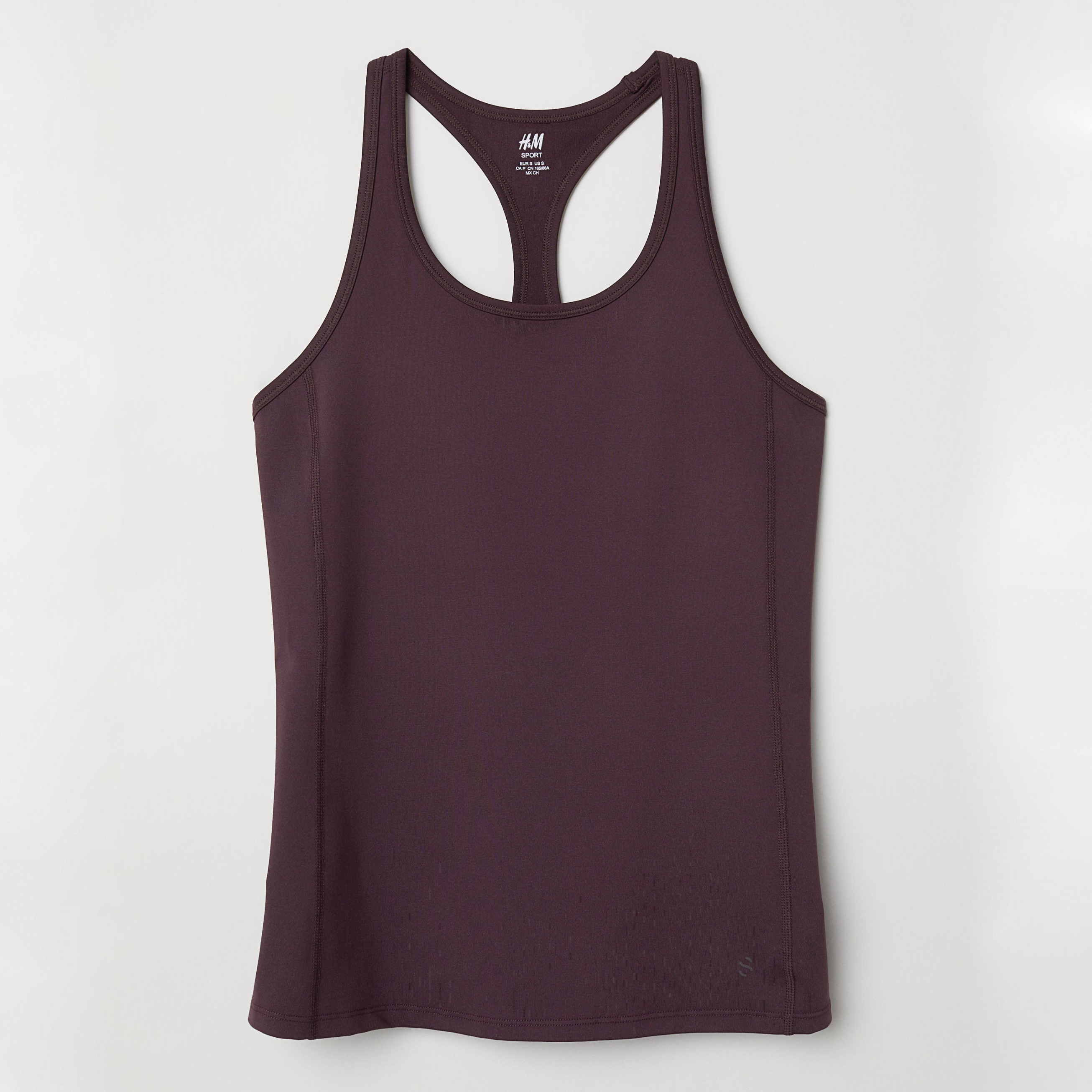 

Спортивная майка H&M 5863077-ACXZ M Фиолетовая