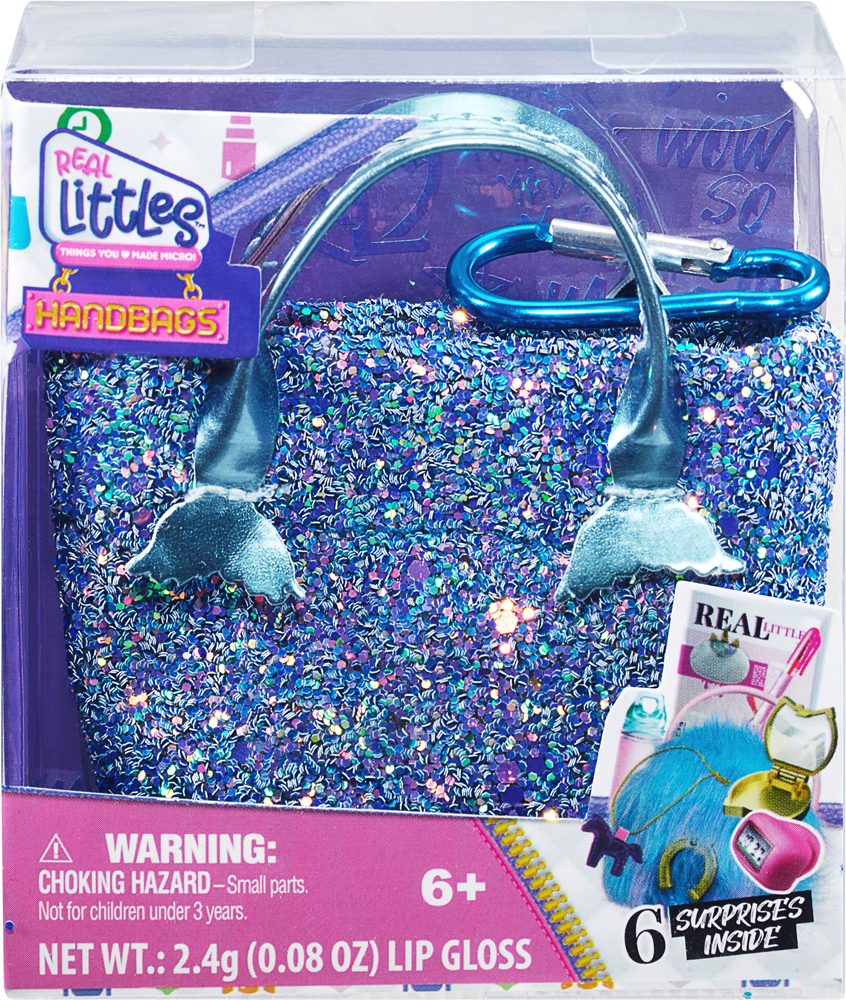

Игровой набор-сюрприз Moose Real Littles S2 HB Блестка голубой (25292/2) (2000000113456)