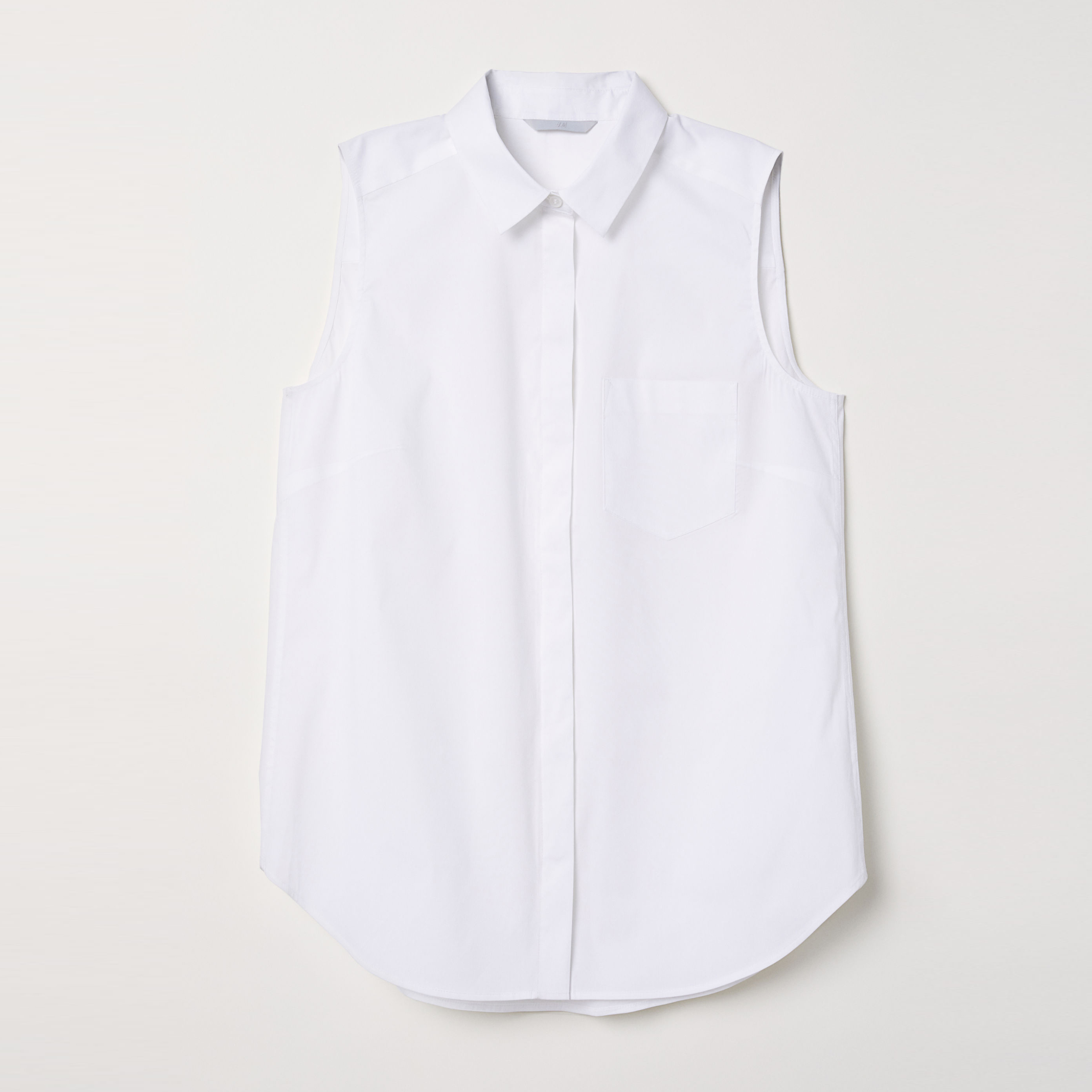 

Блузка H&M 6442007-ACTS 44 Белая