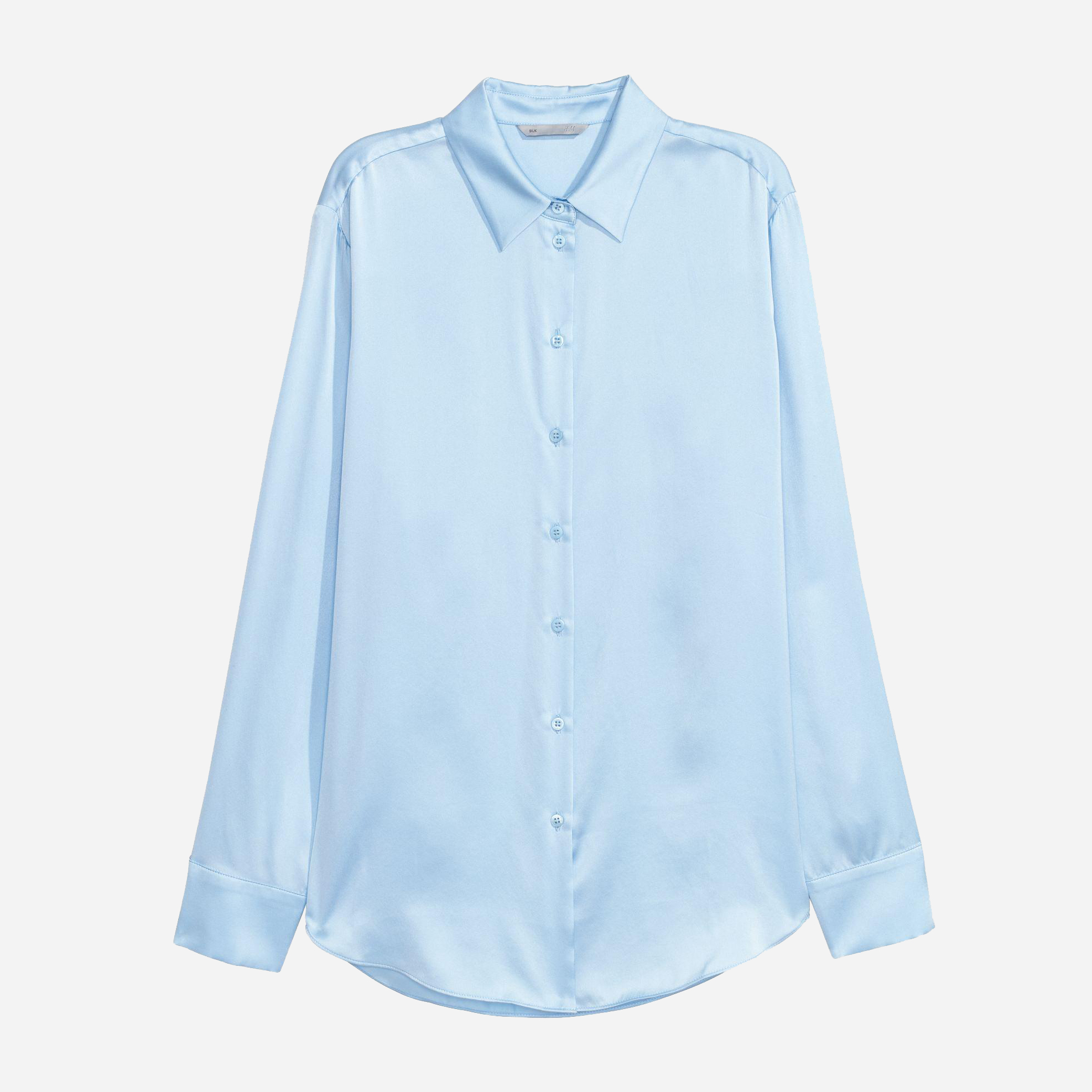

Блузка H&M 6053377-ACUP 38 Голубая