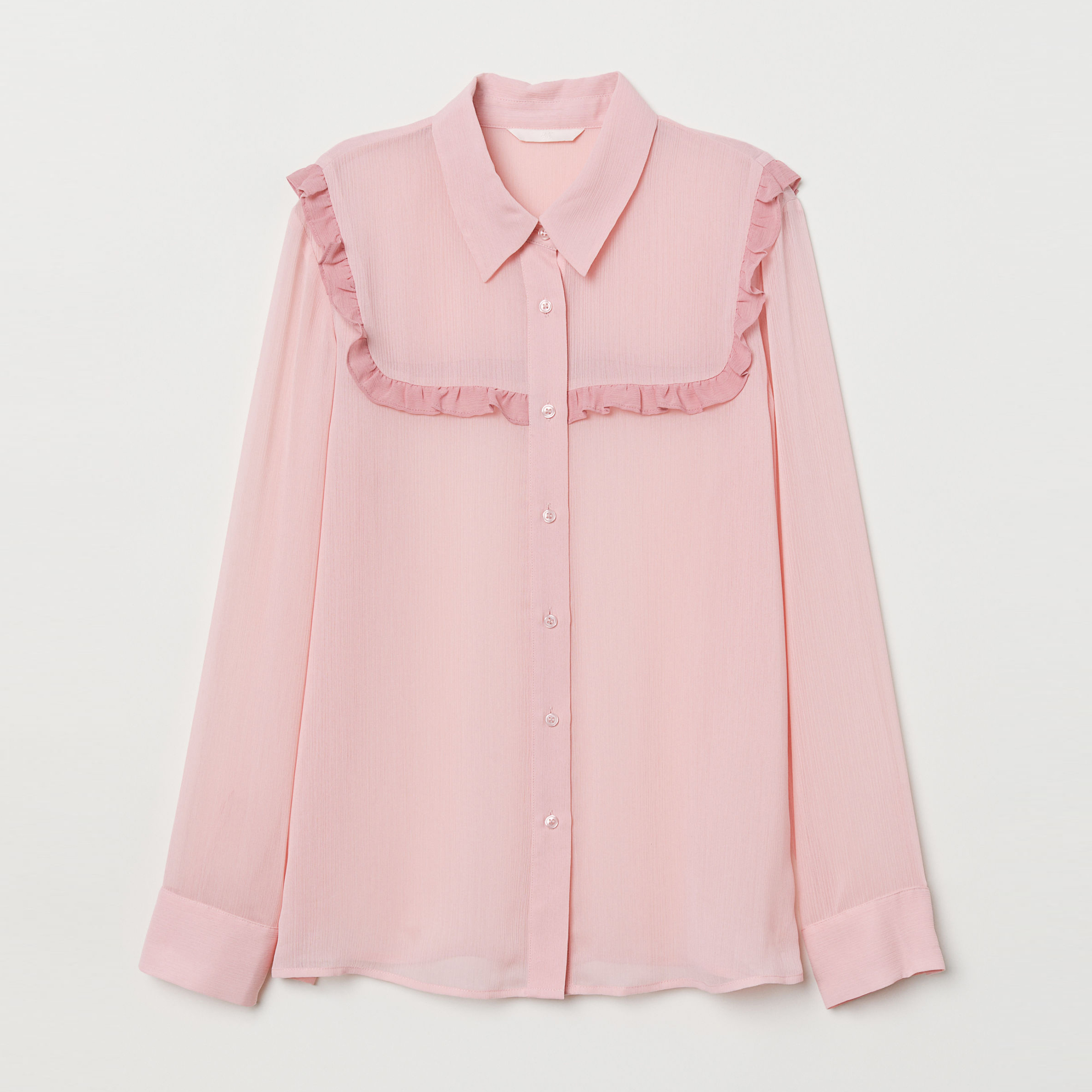 

Блузка H&M 6656508-ACWV 42 Светло-розовая