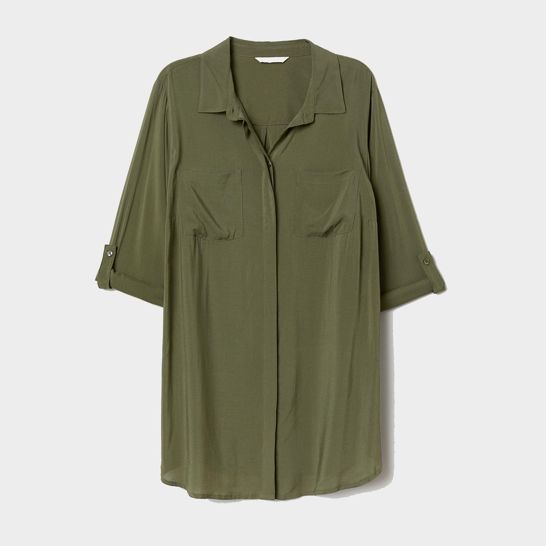 

Блузка H&M 6819008-ABTE S Болотная