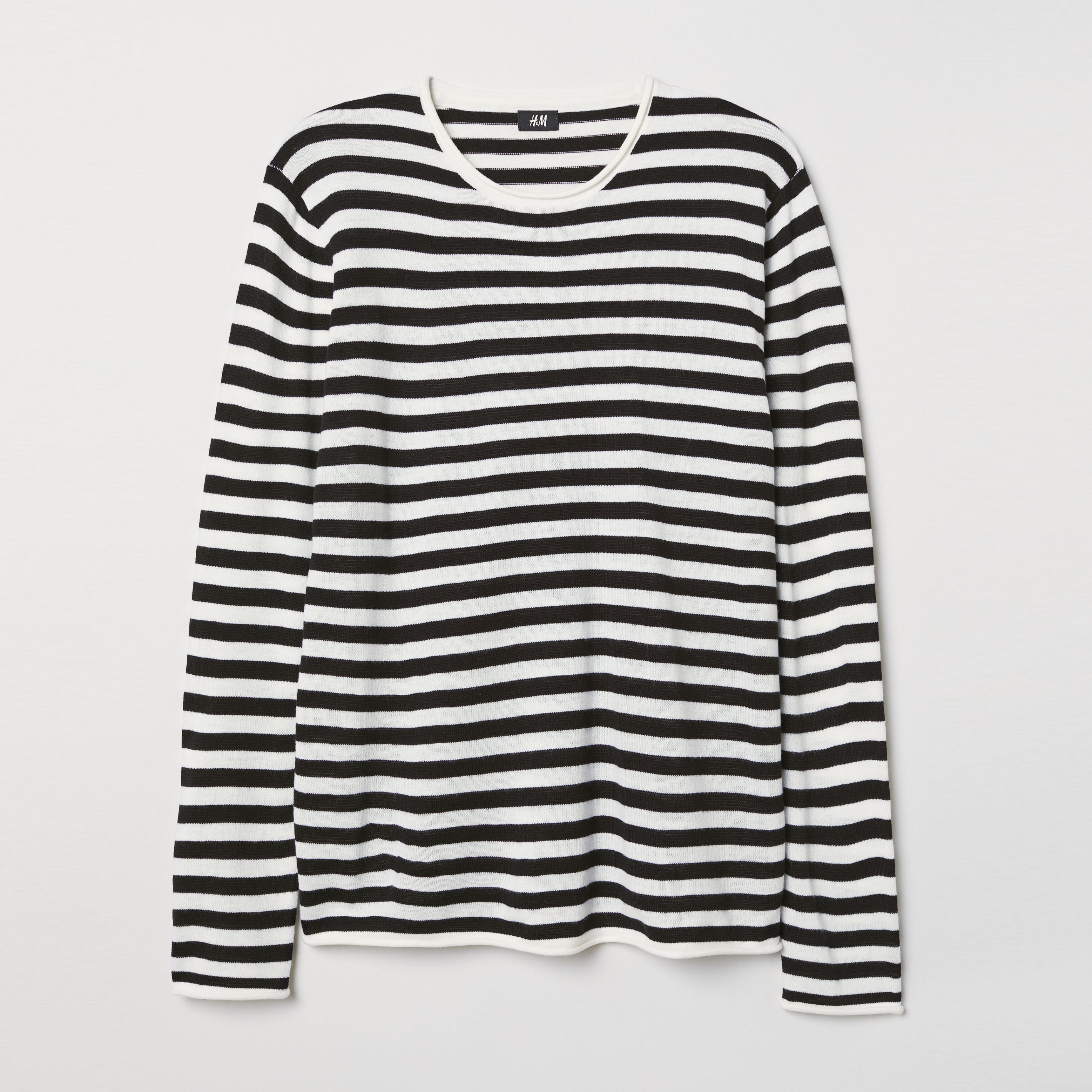 

Джемпер H&M 6578528-AAMY XL Черный с белым
