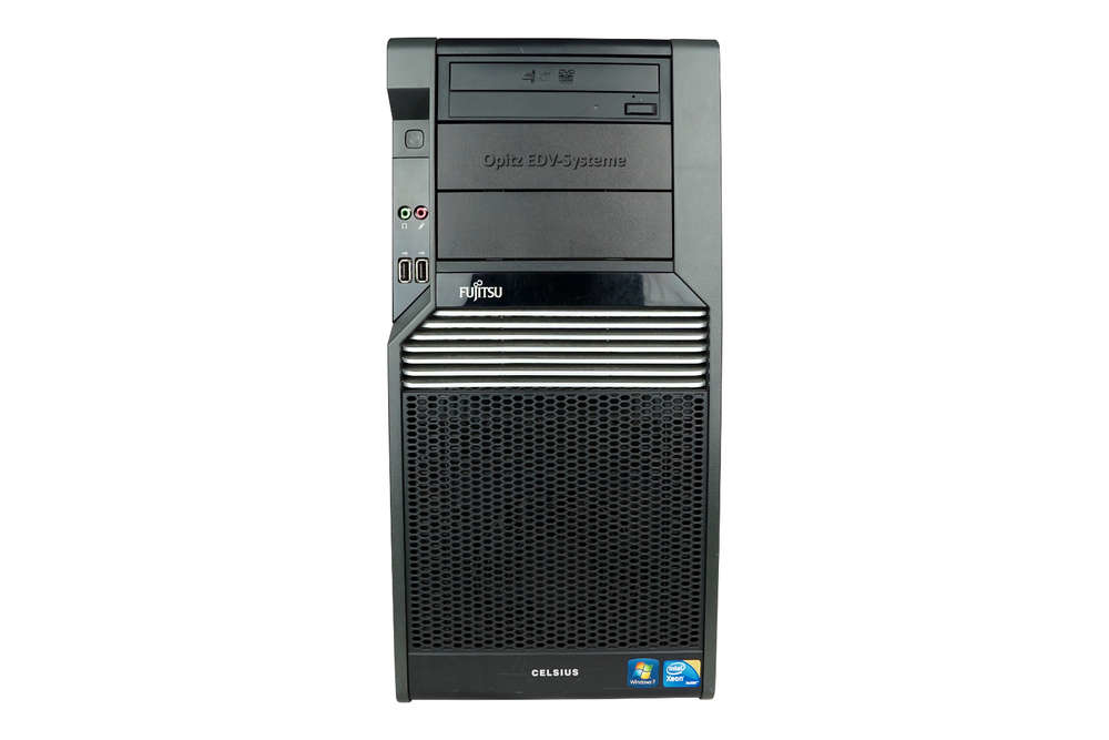 

Б/у Системный блок Fujitsu CELSIUS R570 / Intel Xeon / 24 Гб / 250 Гб / Класс B