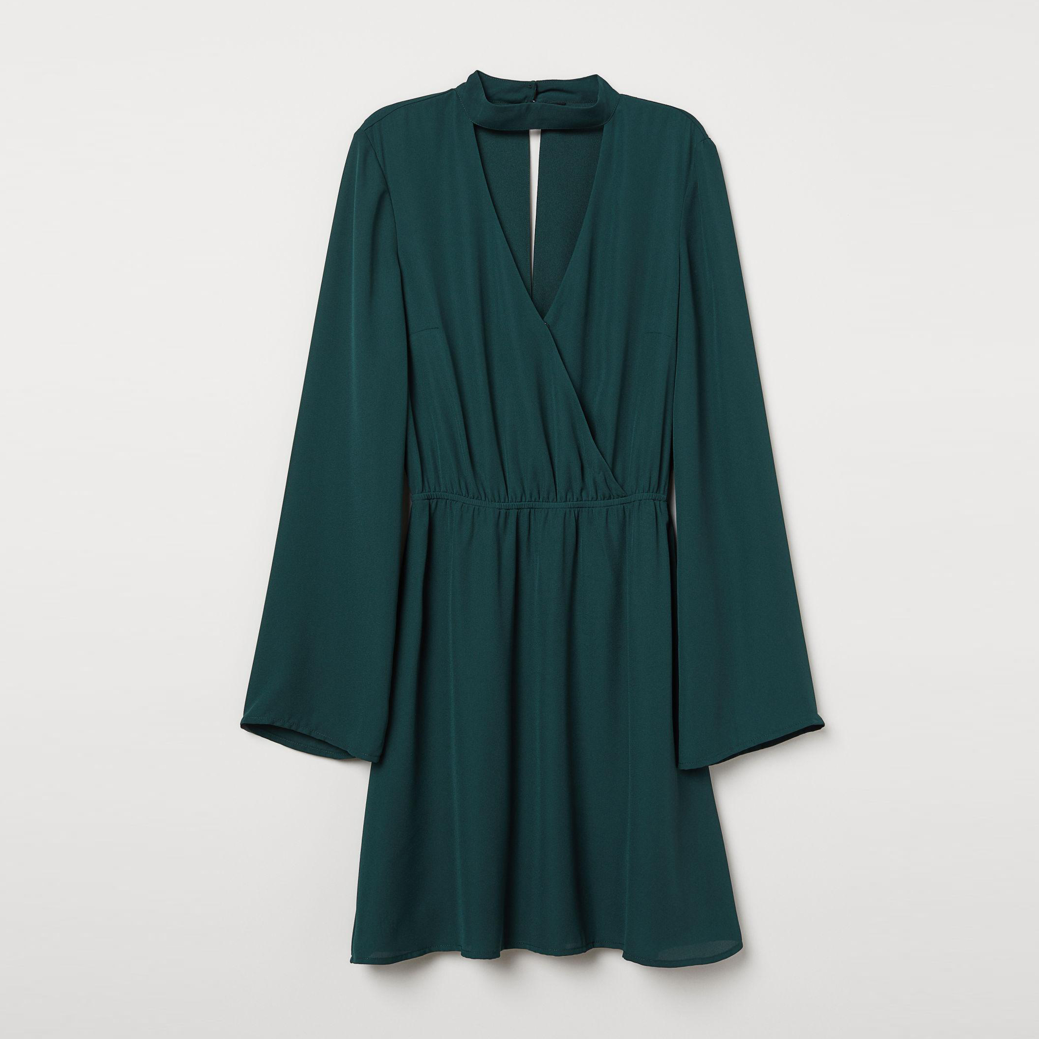 

Платье H&M 6636798-ACUW 34 Зеленое