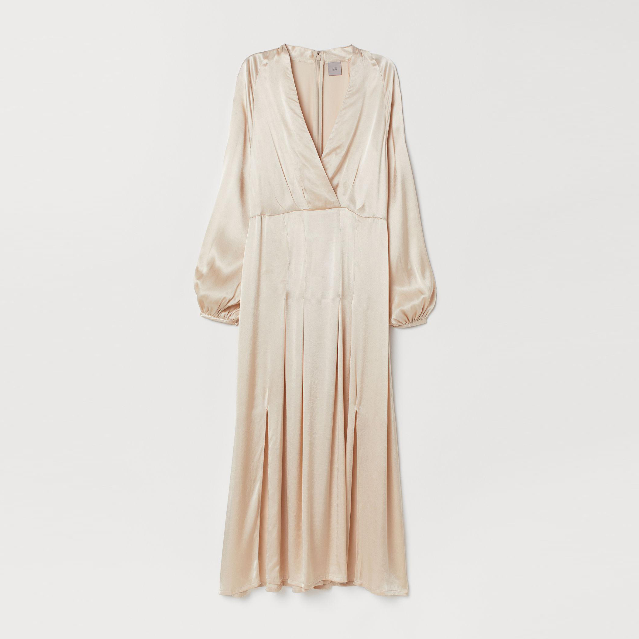 

Платье H&M 7122309-ACTQ 32 Бежевое