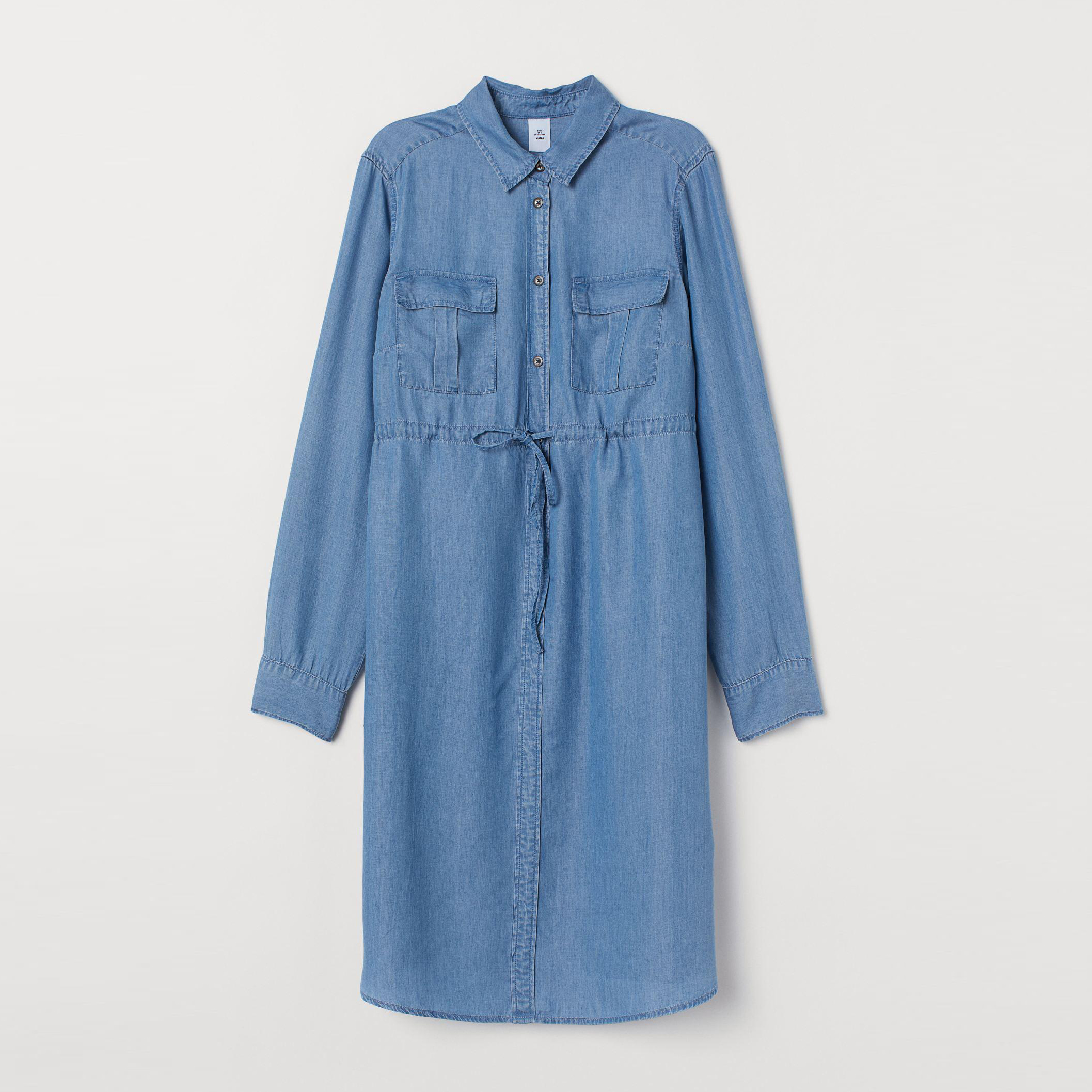 

Платье джинсовое для беременных H&M 6917819-ACXD XL Синее