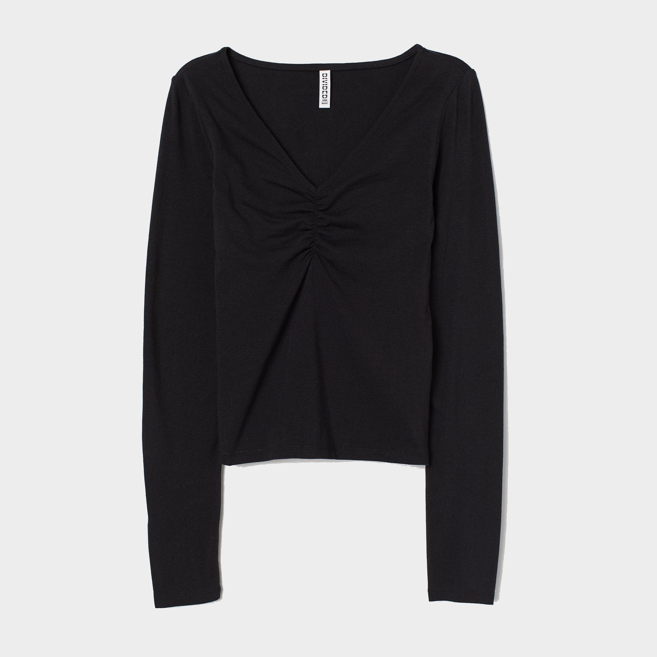 

Топ H&M 8016730-AAAD  Черный, Топ H&M 8016730-AAAD XL Черный
