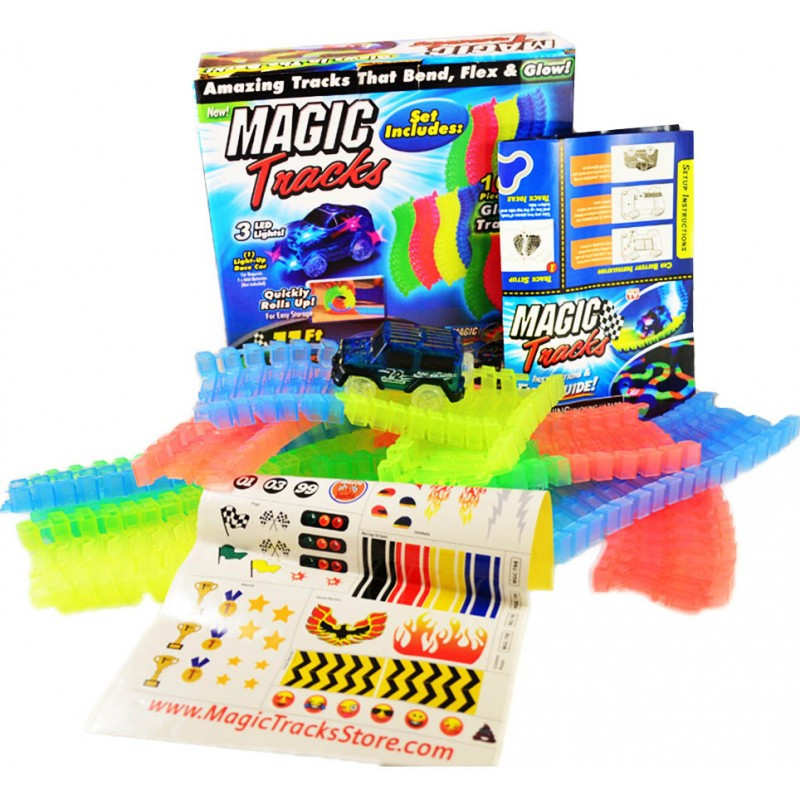 

Детская гоночная трасса Magic Tracks 220 деталей