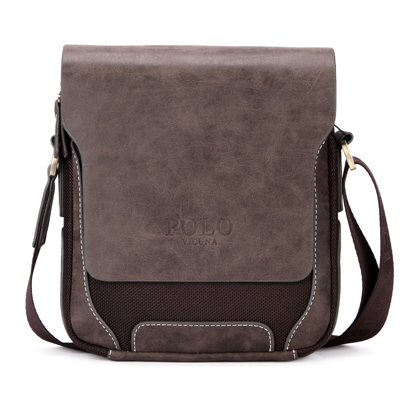 

Повседневная мужская сумка Polo Vicuna Коричневая (8803-1-BR)