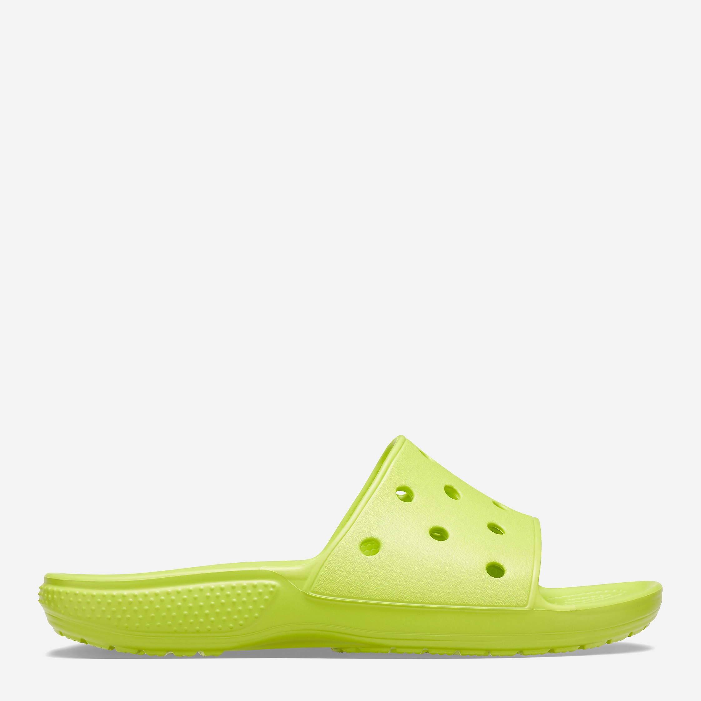 

Шлепанцы Crocs Jibbitz Classic Slide 206121-3TX-M8/W10 41-42 25.5 см Салатовые