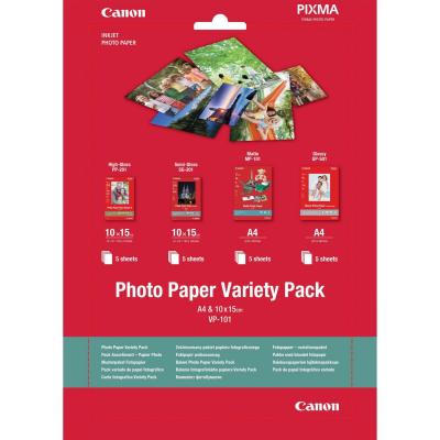 

Бумага Canon 10x15 + А4 Variety Pack VP101S (0775B079AA)