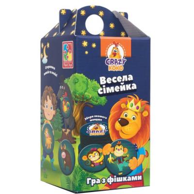 

Настольная игра Vladi Toys Веселая семейка (VT8033-06)