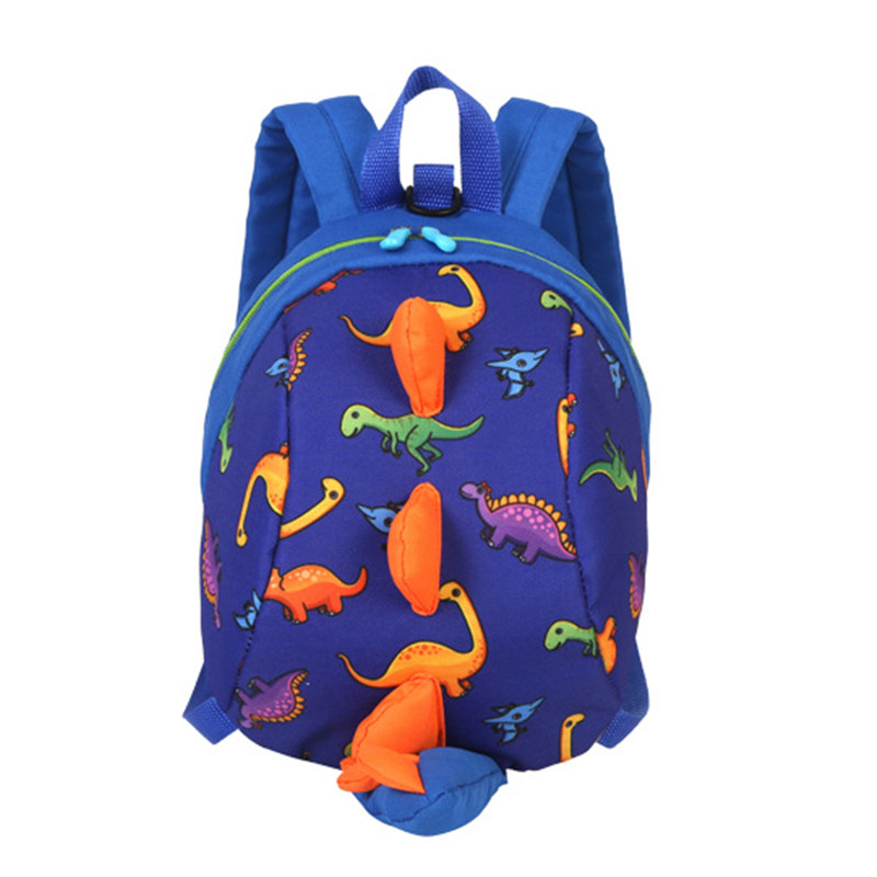 

Детский рюкзак Dinosaur Lesko 816 Dark Blue с ремешком анти-потеряшкой дошкольный для мальчиков