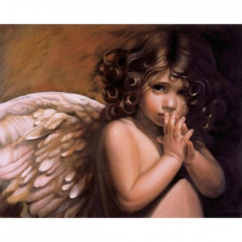 

Картина по номерам Dreamtoys Ангел 40 x 50 см Dreamtoys BGL-DTS-363