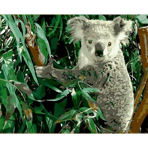 

Картина по номерам Dreamtoys Коала 40 x 50 см Dreamtoys BGL-DTS-423