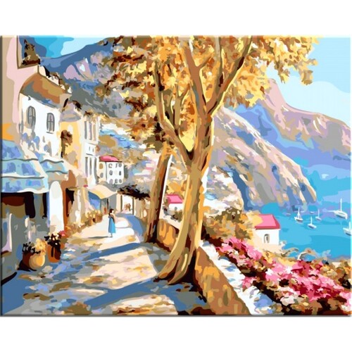 

Картина по номерам Dreamtoys Осень на юге 40 x 50 см Dreamtoys BGL-DTS-458