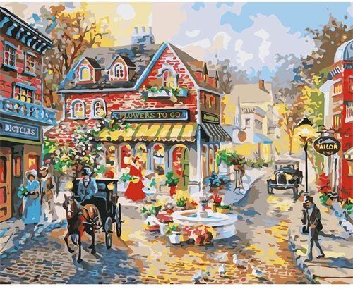 

Картина по номерам Dreamtoys В стиле ретро 40 x 50 см Dreamtoys BGL-DTS-379