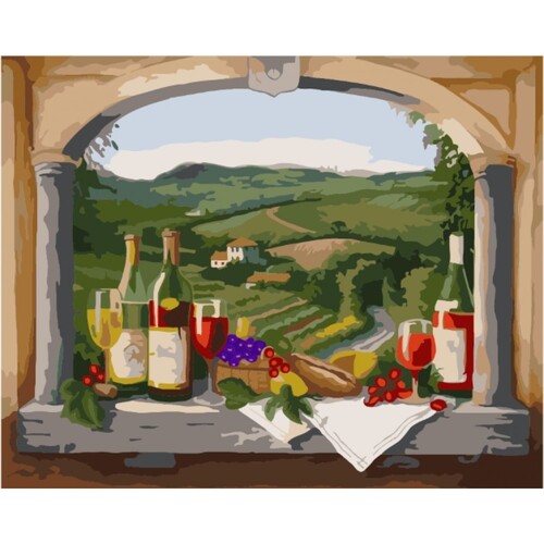 

Картина по номерам Dreamtoys Дары Диониса 40 x 50 см Dreamtoys BGL-DTS-397