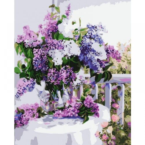 

Картина по номерам Dreamtoys Персидская сирень 40 x 50 см Dreamtoys BGL-DTS-466