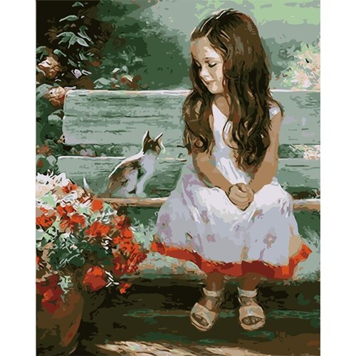 

Картина по номерам Dreamtoys Живой интерес 40 x 50 см Dreamtoys BGL-DTS-412