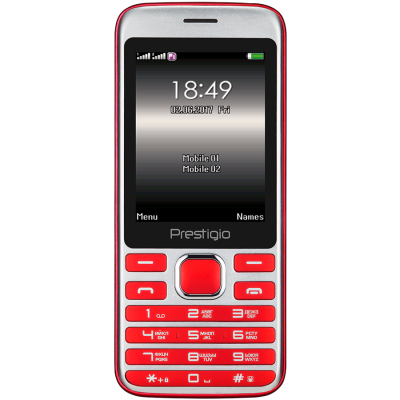 

Prestigio Grace A1 1281 Dual Sim Red