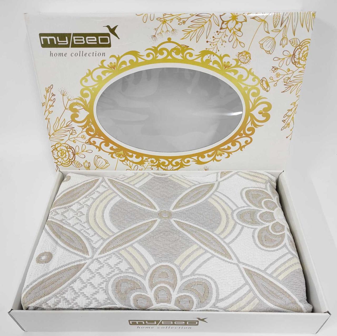 

Покрывало My Bed Жакард 240x240 Модель 1 Gold -Cream