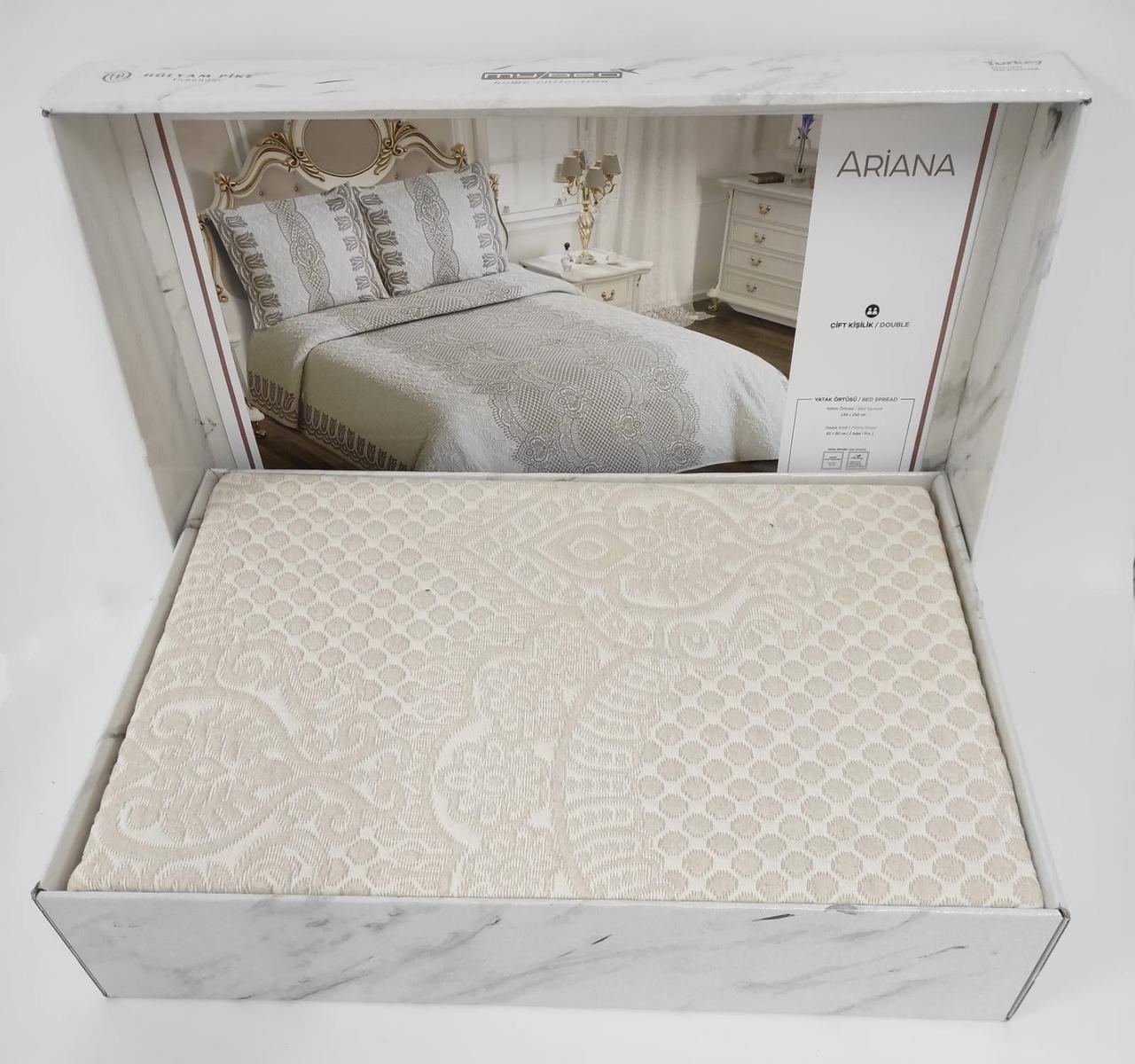 

Покрывало My Bed Жакард 240x260 с наволочками Ariana Beige