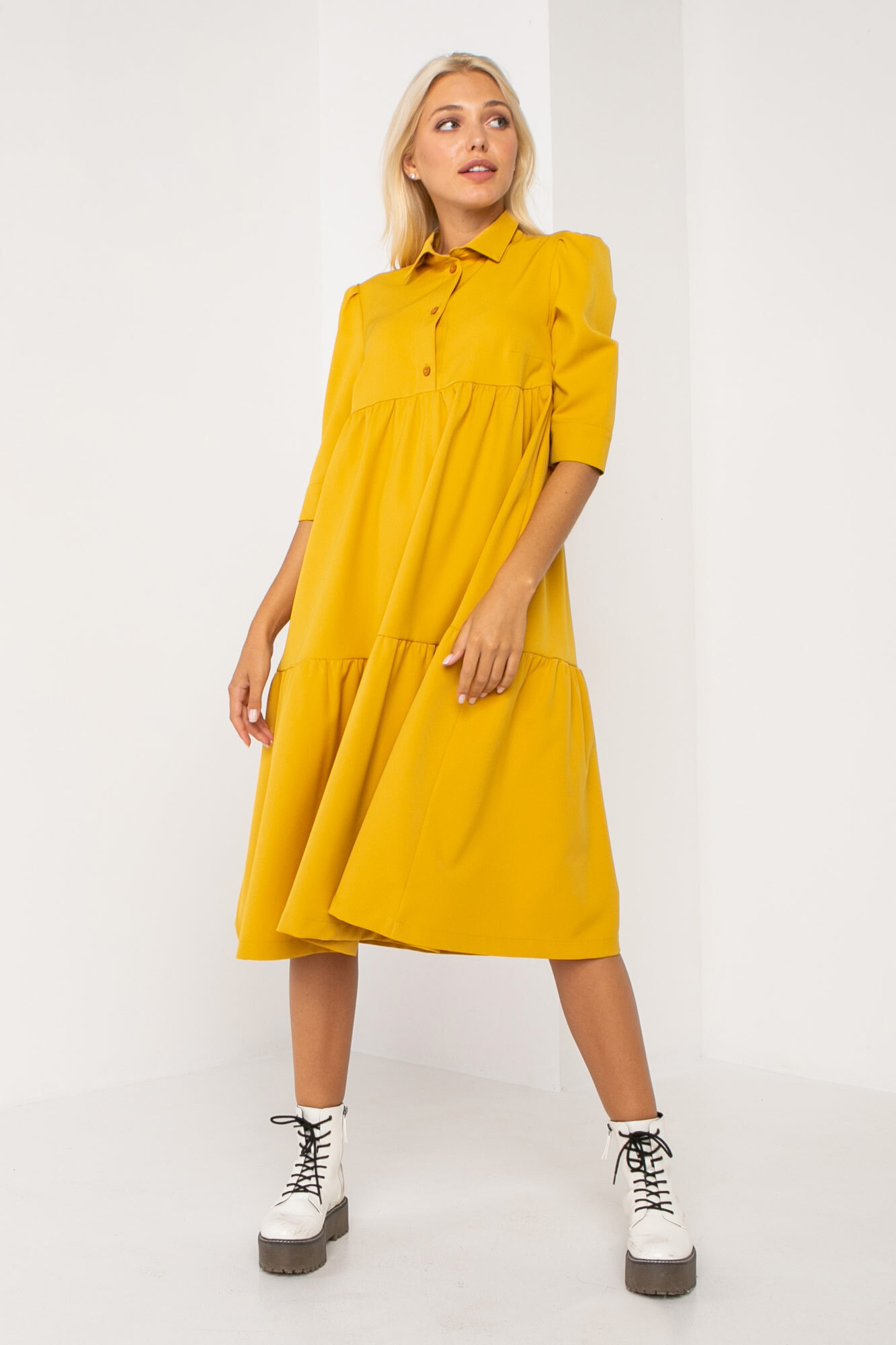 

Платье Garne HIYAM 3XL Желтый
