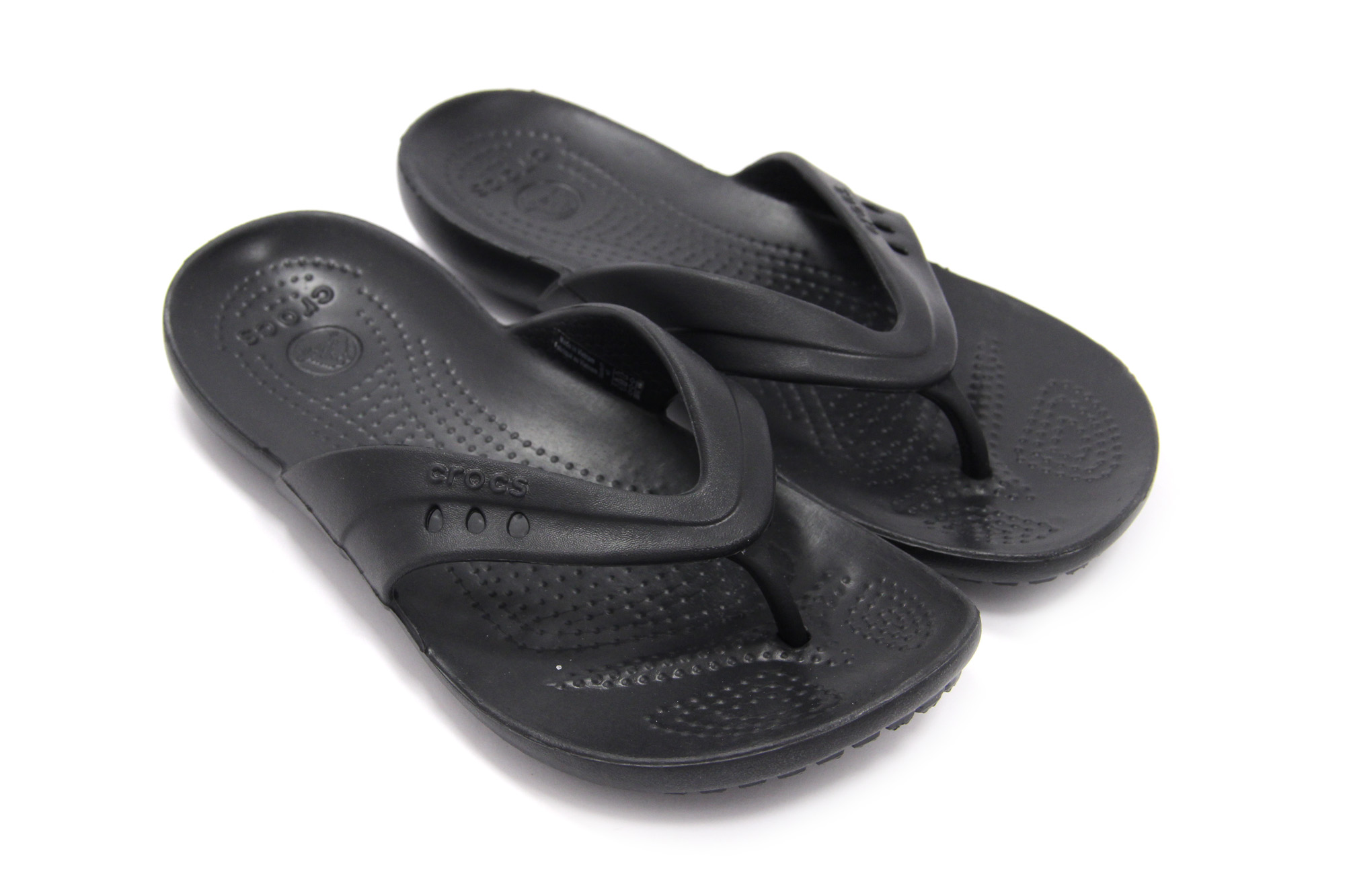 

Вьетнамки, сланцы для девочек crocs Черный 34-35 #9802