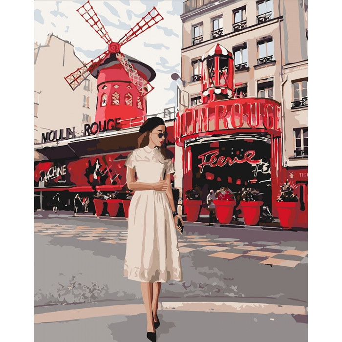 

Картина по номерам Идейка Moulin Rouge KHO4657