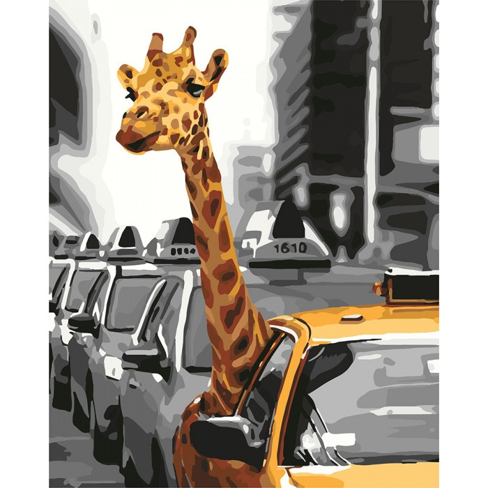 

Картина по номерам Идейка Жизнь в мегаполисе KHO4178