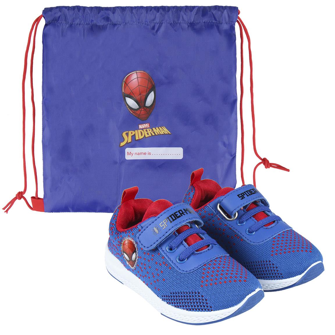 

Кроссовки для мальчика с сумкой Cerda SPIDERMANE 27 Голубой 2300004615