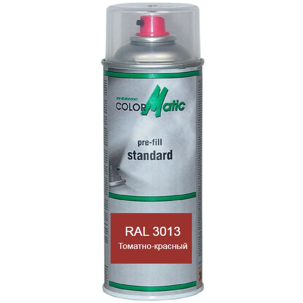 

Аэрозольная акриловая краска RAL 3013 (томатно-красный) Mobihel ( RAL 3013)