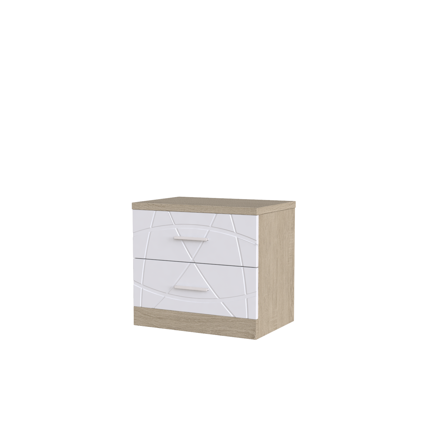 

Тумба Loretto Art In Head 502x450x340 Дуб Сонома + Белый Супермат
