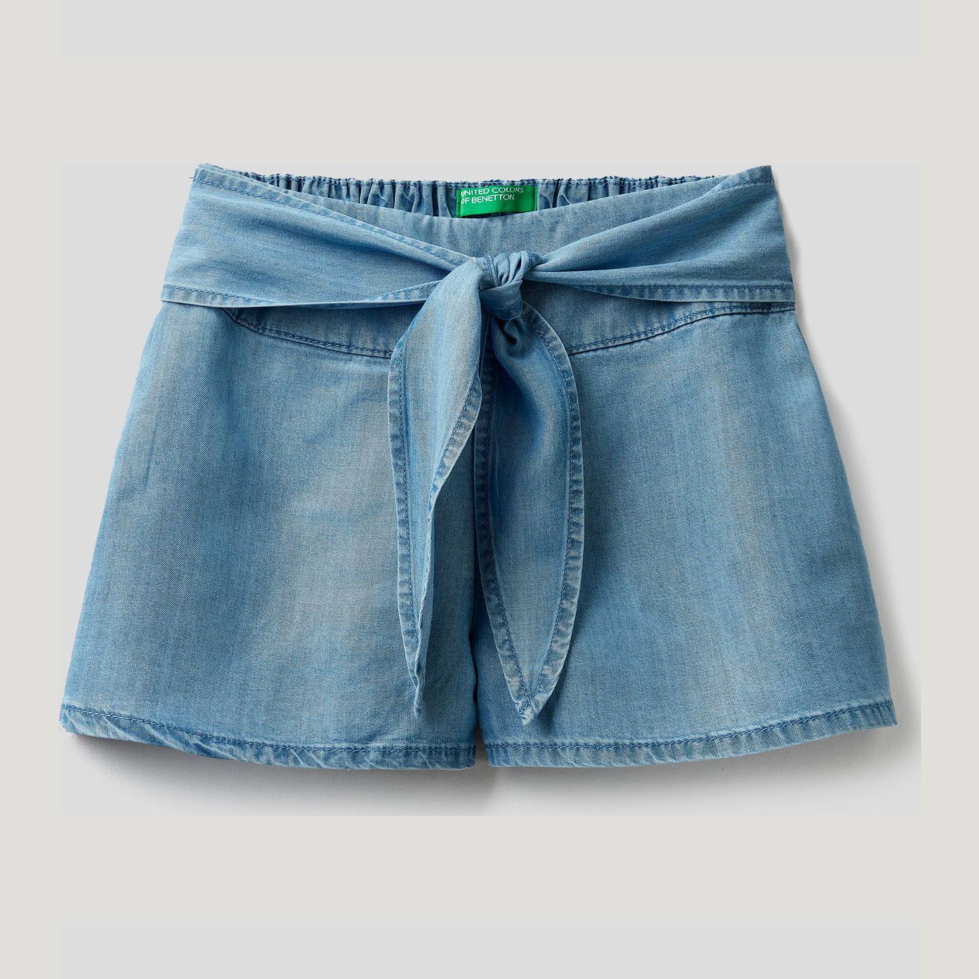 

Шорты джинсовые United Colors of Benetton 4DA759HE0.G-901 EL 160 см
