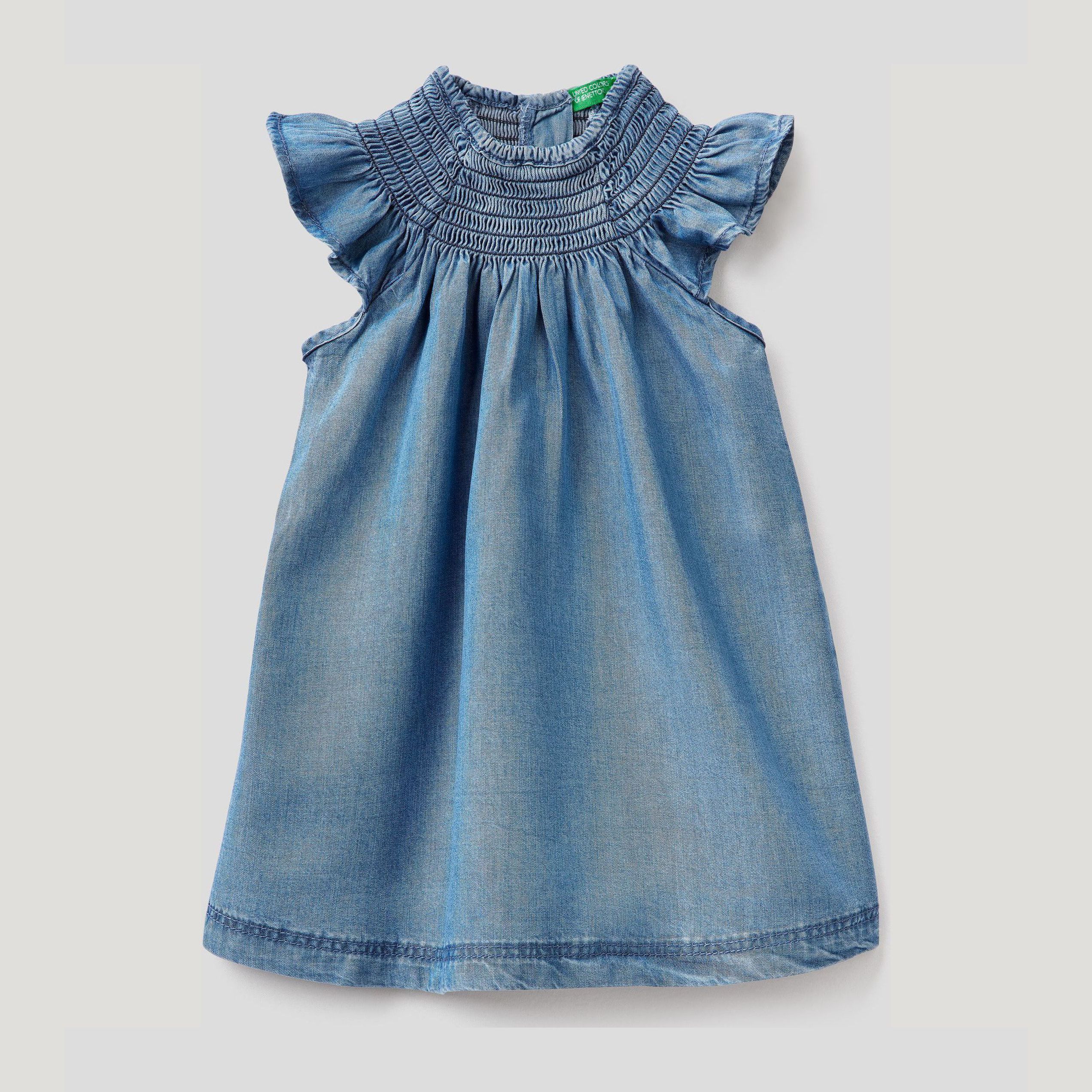 

Сарафан джинсовый United Colors of Benetton 4DA75VFD0.P-901 XX 100 см