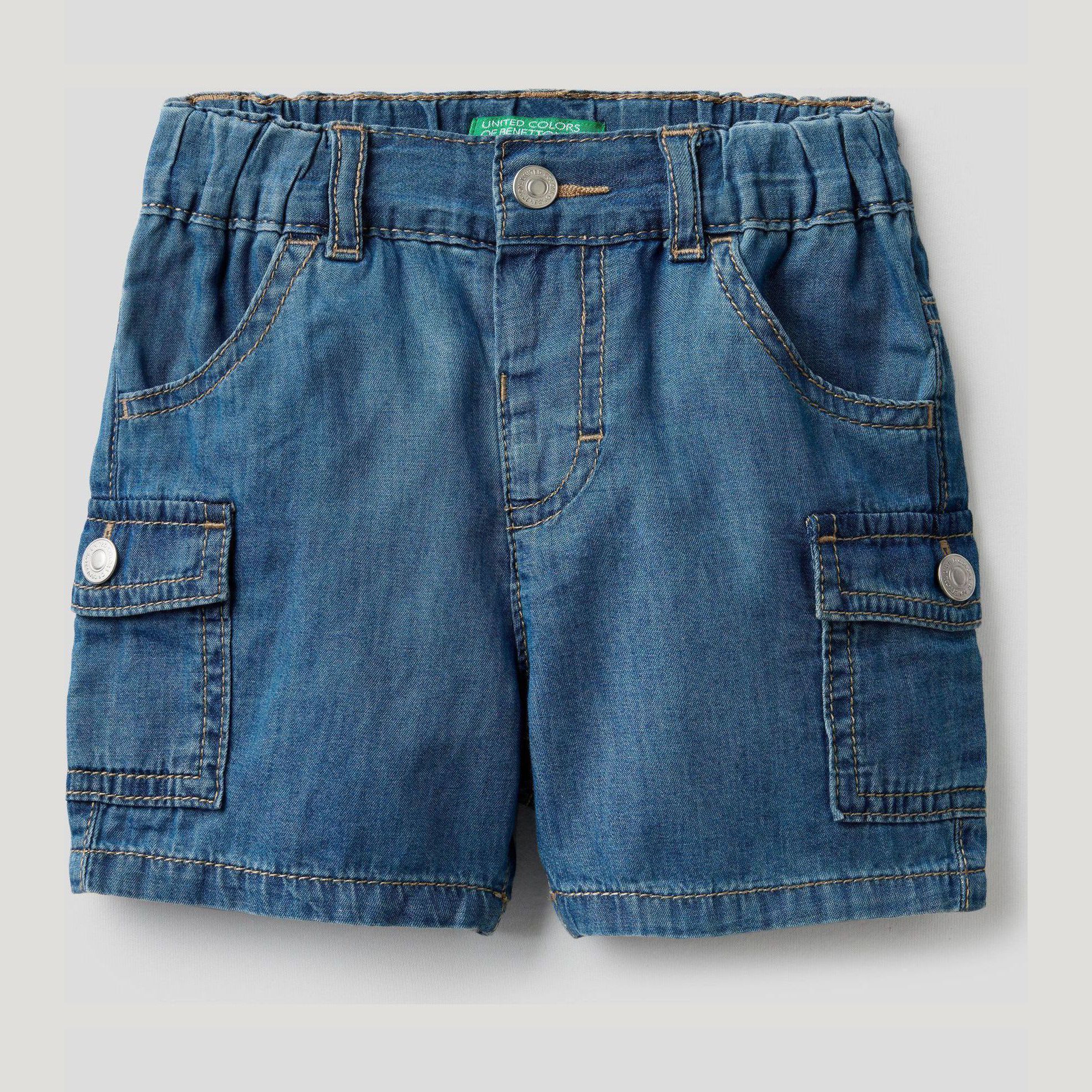 

Шорты джинсовые United Colors of Benetton 4DHJ59H90.P-901 XX 100 см