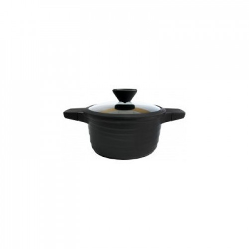 

Кастрюля с антипригарным покрытием Lessner Black Pro New 55872-28 (28см/6.5л)